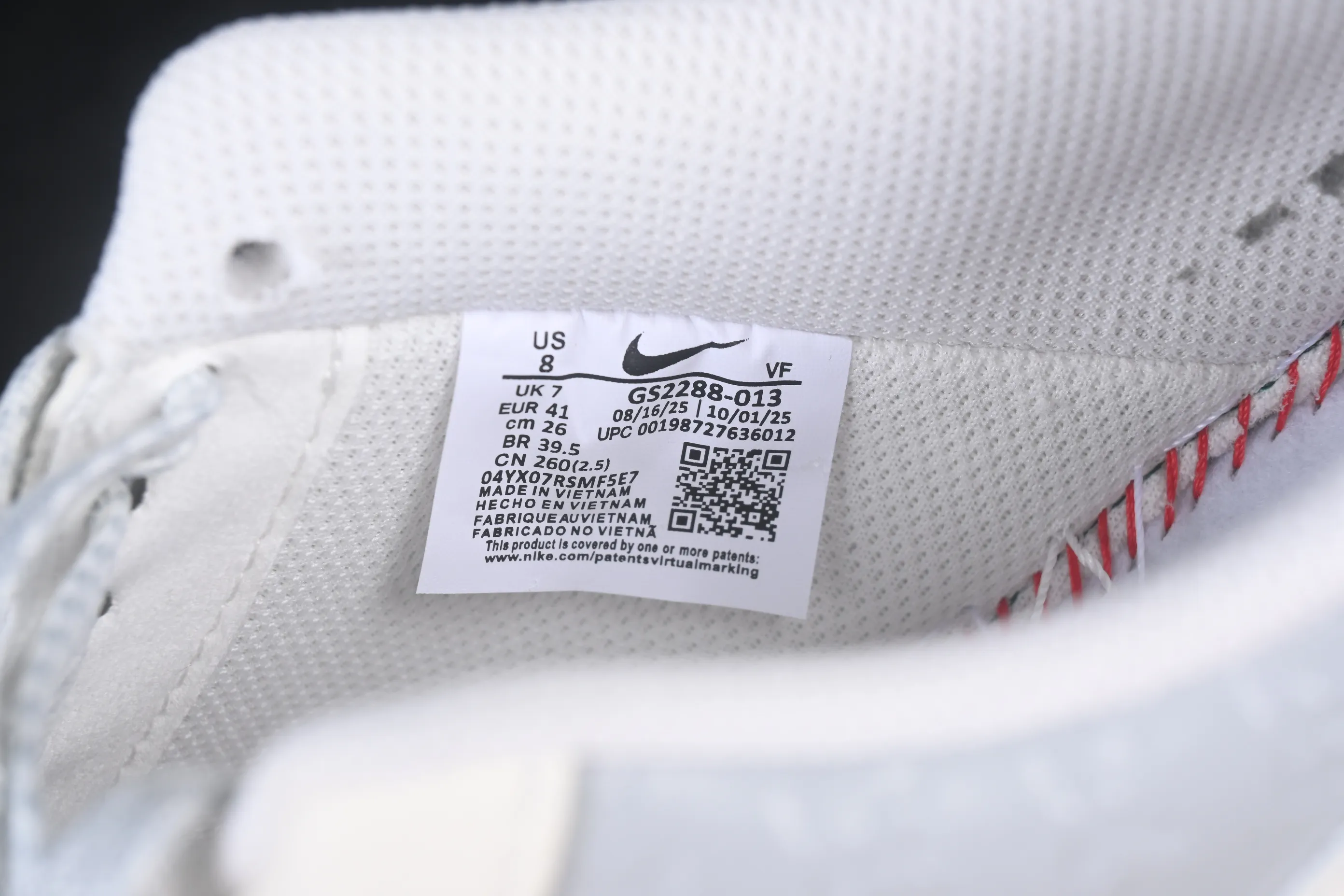 All categories Nk Air Force 1 Air Force series Nk Air Force 1 Low Air Force low-top Nike Air Force 1'07 Low Air Force 1 low-top casual sneakers GS2288-013